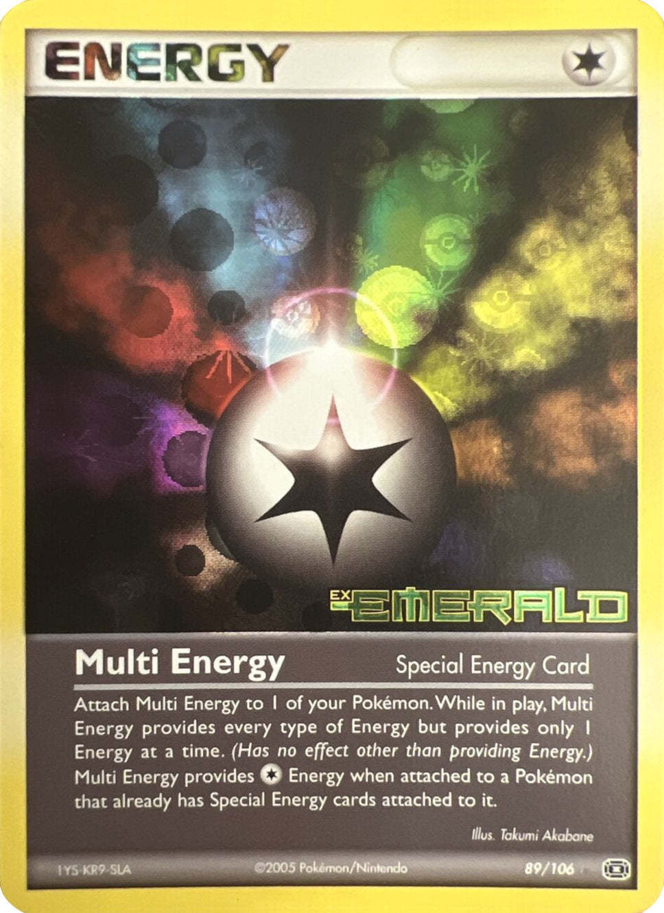 Multi Energy (89/106) (Stamped) [EX: Emerald] | Good Games Modbury