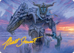 Frost Giant Art Card (Gold-Stamped Signature) [Dungeons & Dragons: Adventures in the Forgotten Realms Art Series] | Good Games Modbury