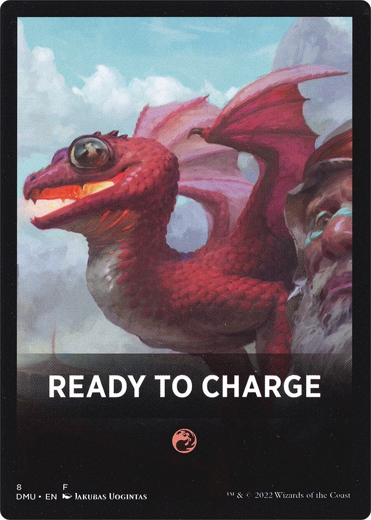 Ready to Charge Theme Card [Dominaria United Tokens] | Good Games Modbury