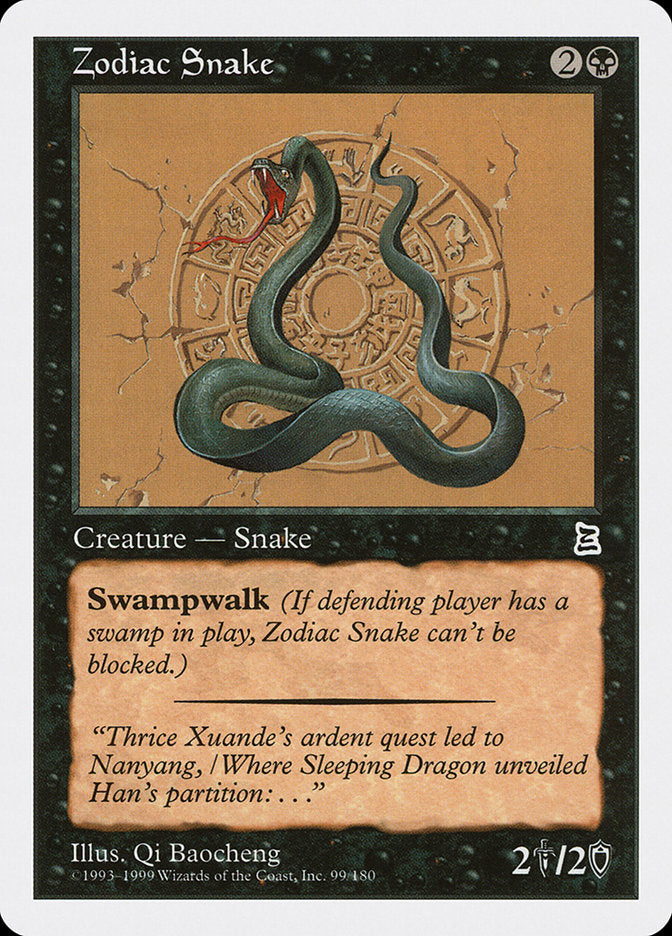 Zodiac Snake [Portal Three Kingdoms] | Good Games Modbury