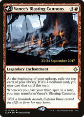 Vance's Blasting Cannons // Spitfire Bastion [Ixalan Prerelease Promos] | Good Games Modbury