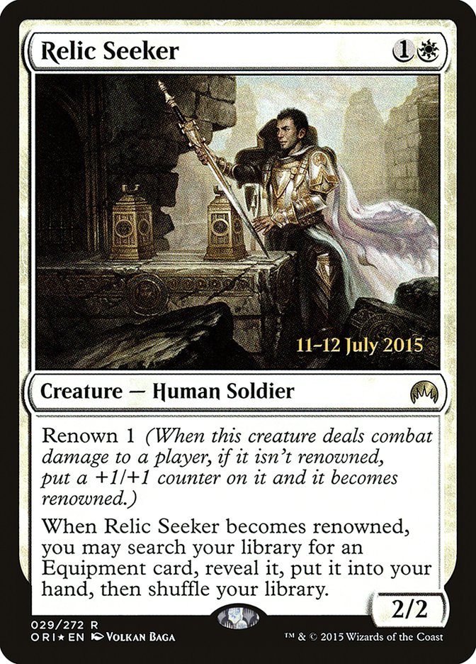 Relic Seeker [Magic Origins Prerelease Promos] | Good Games Modbury
