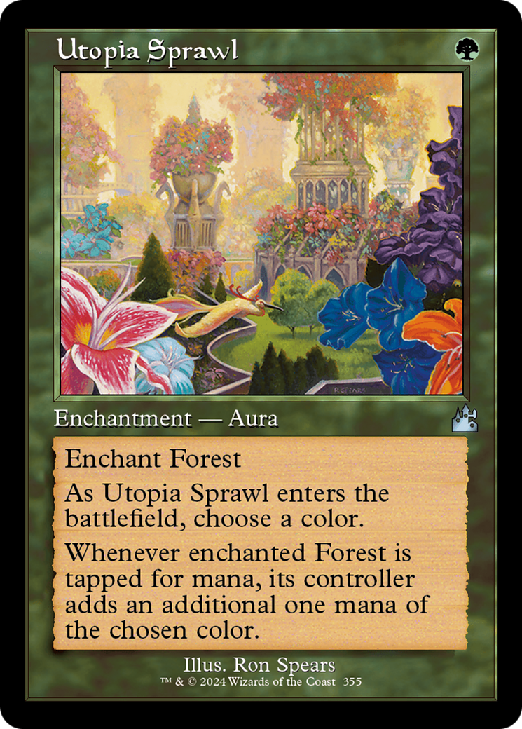 Utopia Sprawl (Retro Frame) [Ravnica Remastered] | Good Games Modbury