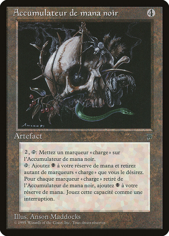 Black Mana Battery (French) - "Accumulateur de mana noir" [Renaissance] | Good Games Modbury