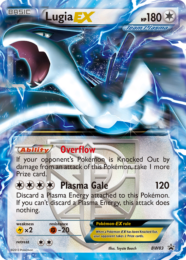 Lugia EX (BW83) [Black & White: Black Star Promos] | Good Games Modbury