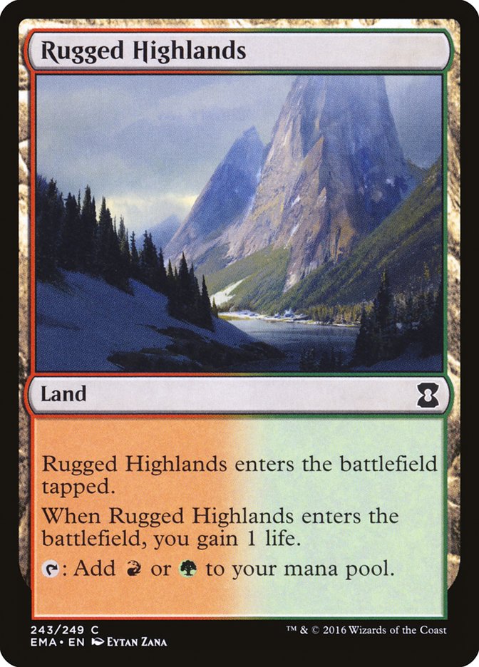 Rugged Highlands [Eternal Masters] | Good Games Modbury