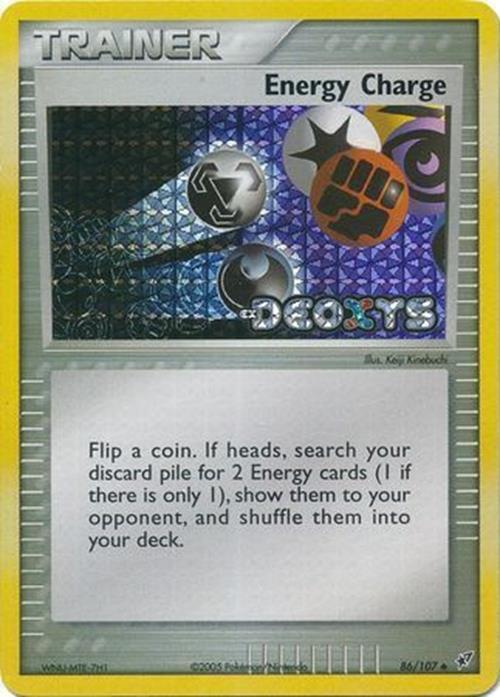 Energy Charge (86/107) (Stamped) [EX: Deoxys] | Good Games Modbury