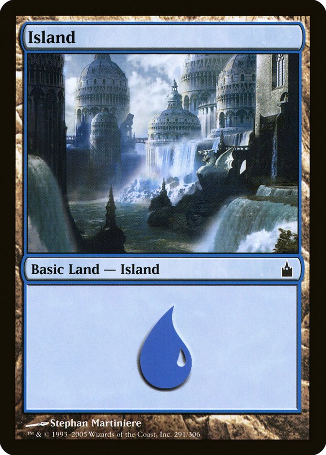 Island (291) [Ravnica: City of Guilds] | Good Games Modbury