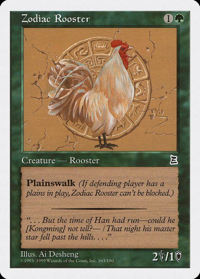 Zodiac Rooster [Portal Three Kingdoms] | Good Games Modbury