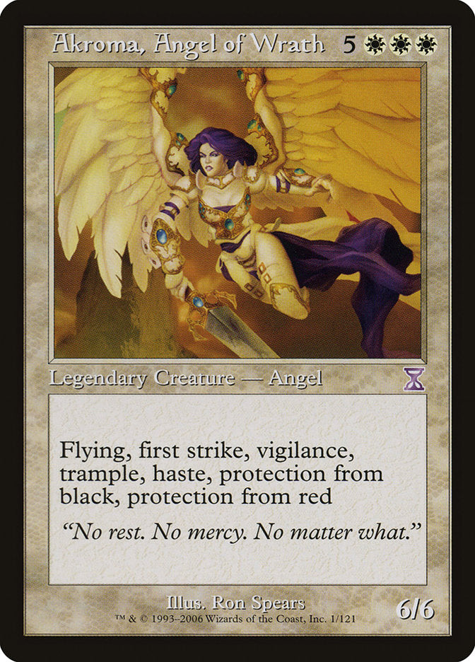Akroma, Angel of Wrath [Time Spiral Timeshifted] | Good Games Modbury