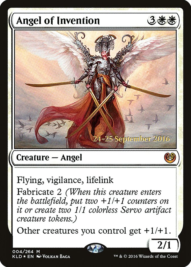 Angel of Invention [Kaladesh Prerelease Promos] | Good Games Modbury