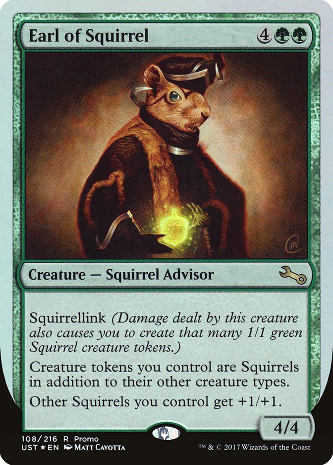 Earl of Squirrel (Draft Weekend) [Unstable Promos] | Good Games Modbury