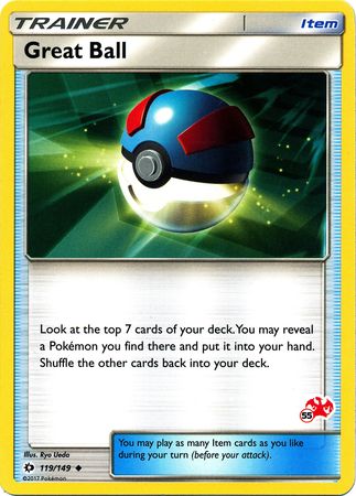 Great Ball (119/149) (Charizard Stamp #55) [Battle Academy 2020] | Good Games Modbury