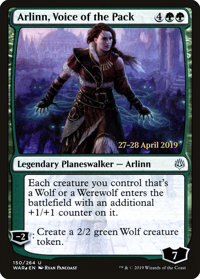 Arlinn, Voice of the Pack [War of the Spark Prerelease Promos] | Good Games Modbury