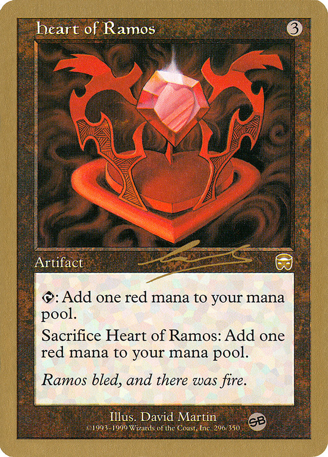 Heart of Ramos (Nicolas Labarre) (SB) [World Championship Decks 2000] | Good Games Modbury