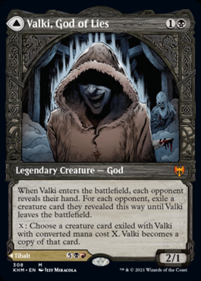 Valki, God of Lies // Tibalt, Cosmic Impostor (Showcase) [Kaldheim] | Good Games Modbury