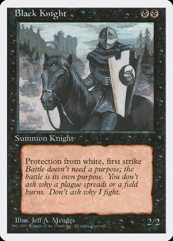 Black Knight [Fourth Edition] | Good Games Modbury
