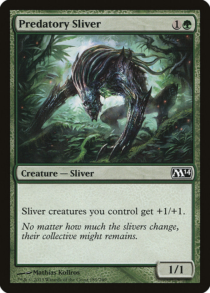 Predatory Sliver [Magic 2014] | Good Games Modbury