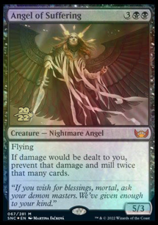 Angel of Suffering [Streets of New Capenna Prerelease Promos] | Good Games Modbury