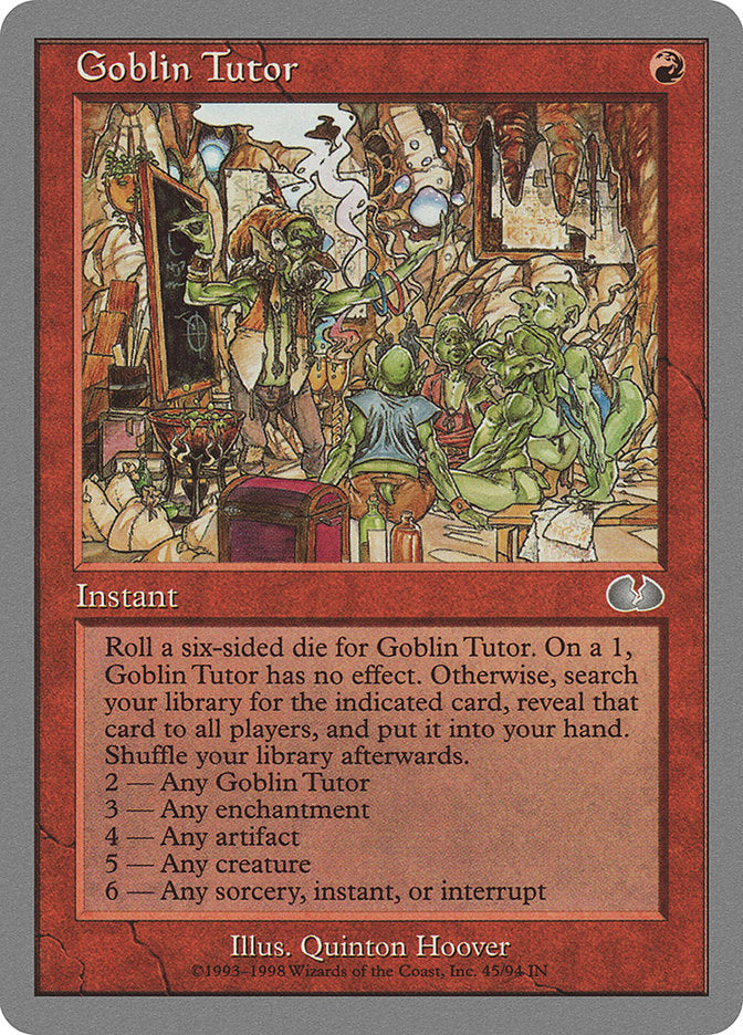 Goblin Tutor [Unglued] | Good Games Modbury