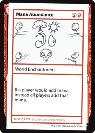 Mana Abundance (2021 Edition) [Mystery Booster Playtest Cards] | Good Games Modbury