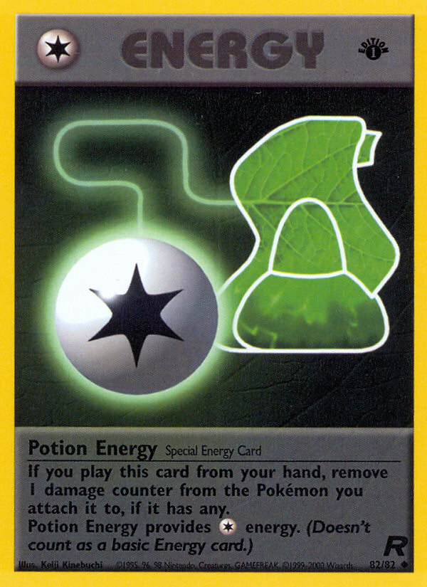 Potion Energy (82/82) [Team Rocket 1st Edition] | Good Games Modbury