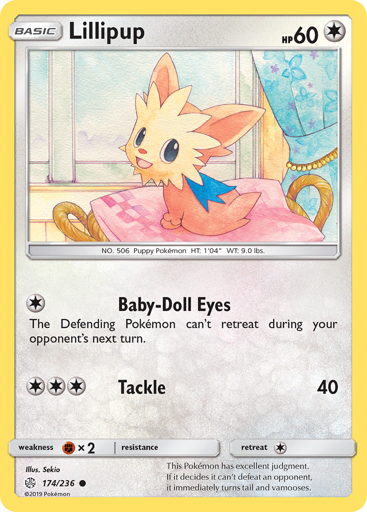 Lillipup (174/236) [Sun & Moon: Cosmic Eclipse] | Good Games Modbury