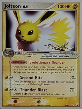 Jolteon ex (109/113) (Legendary Ascent - Tom Roos) [World Championships 2007] | Good Games Modbury
