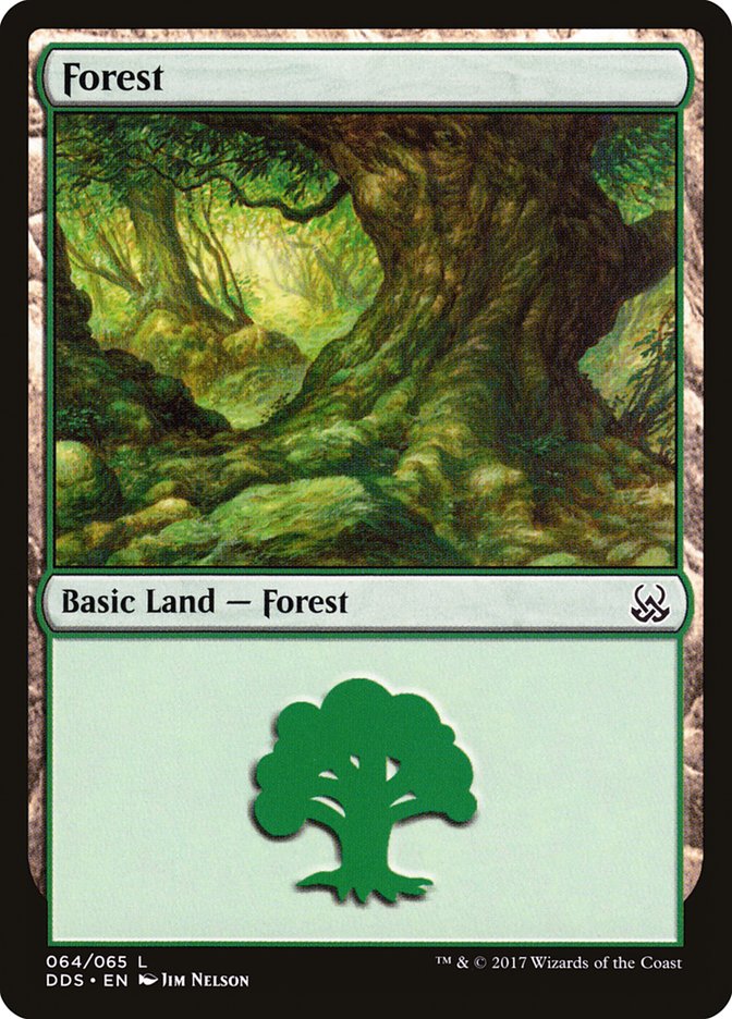 Forest (64) [Duel Decks: Mind vs. Might] | Good Games Modbury