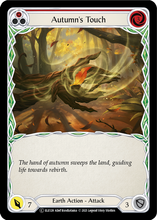 Autumn's Touch (Red) [U-ELE128] (Tales of Aria Unlimited)  Unlimited Normal | Good Games Modbury