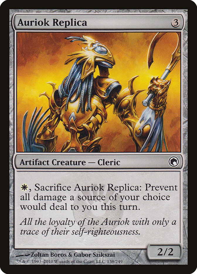 Auriok Replica [Scars of Mirrodin] | Good Games Modbury