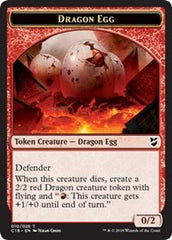 Dragon Egg // Dragon Double-Sided Token [Commander 2018 Tokens] | Good Games Modbury