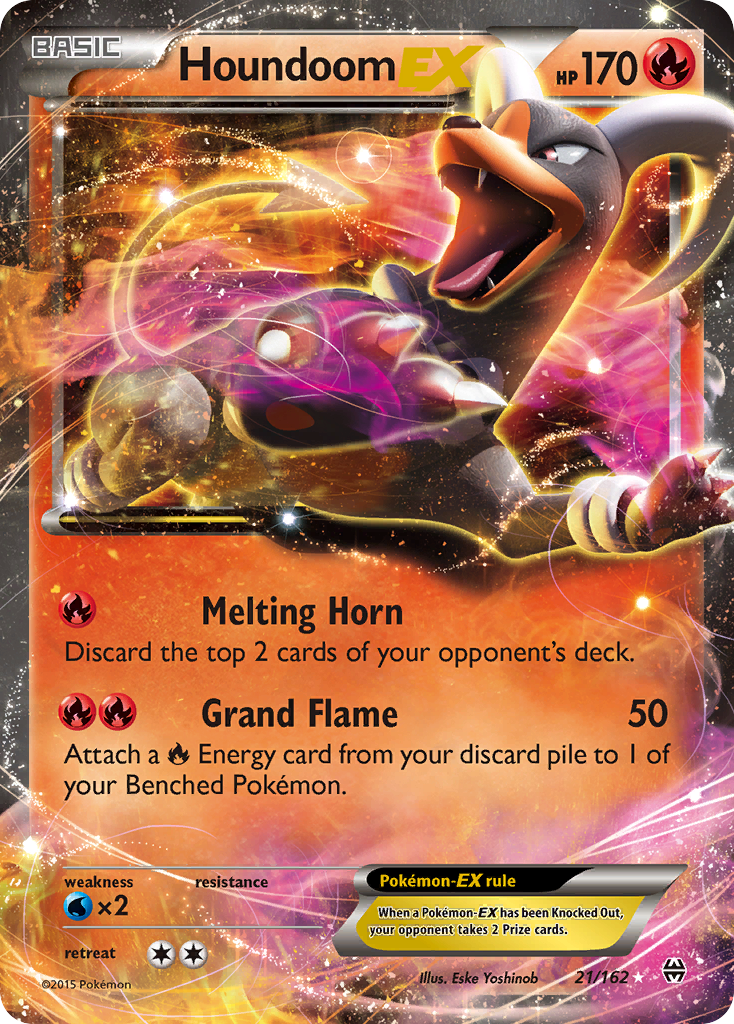 Houndoom EX (21/162) [XY: BREAKthrough] | Good Games Modbury