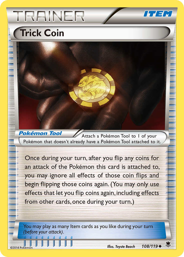 Trick Coin (108/119) [XY: Phantom Forces] | Good Games Modbury