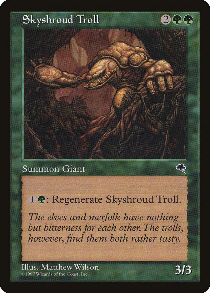 Skyshroud Troll [Tempest] | Good Games Modbury
