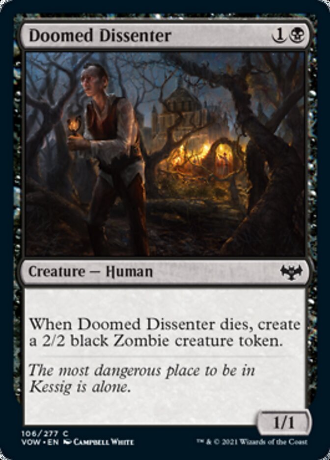 Doomed Dissenter [Innistrad: Crimson Vow] | Good Games Modbury