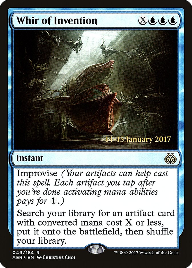 Whir of Invention [Aether Revolt Prerelease Promos] | Good Games Modbury