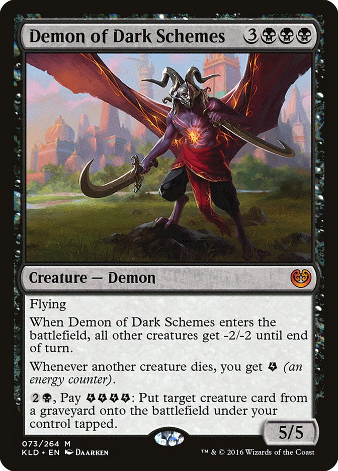 Demon of Dark Schemes [Kaladesh] | Good Games Modbury