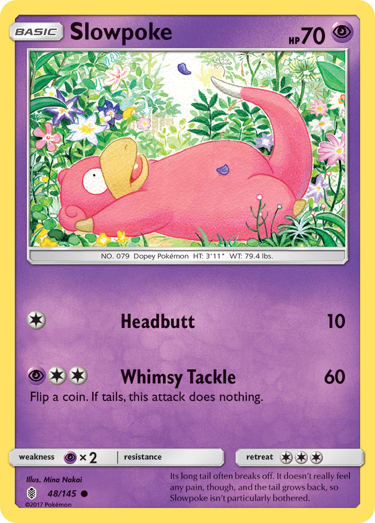 Slowpoke (48/145) [Sun & Moon: Guardians Rising] | Good Games Modbury