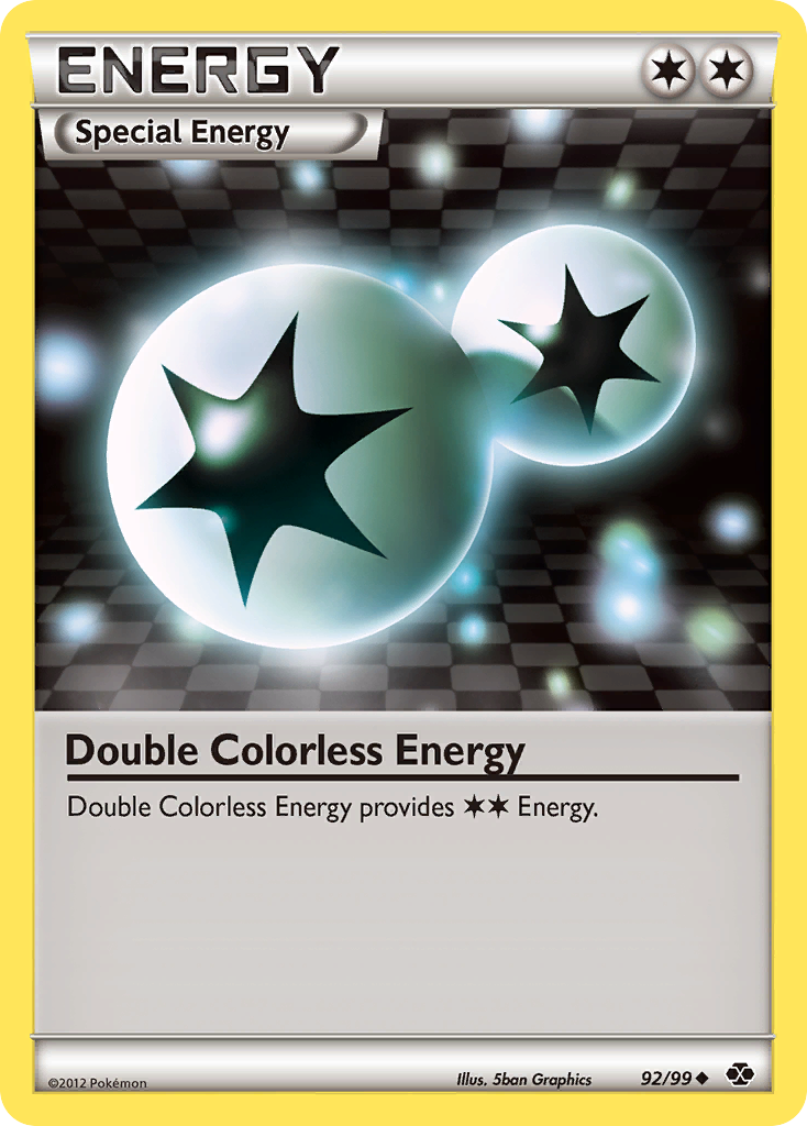 Double Colorless Energy (92/99) [Black & White: Next Destinies] | Good Games Modbury