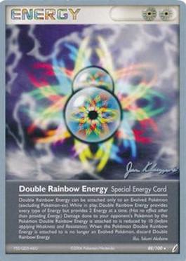 Double Rainbow Energy (88/100) (Psychic Lock - Jason Klaczynski) [World Championships 2008] | Good Games Modbury