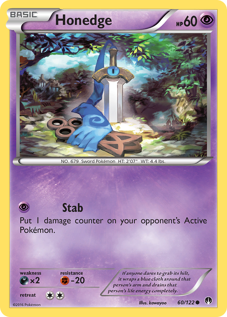 Honedge (60/122) [XY: BREAKpoint] | Good Games Modbury