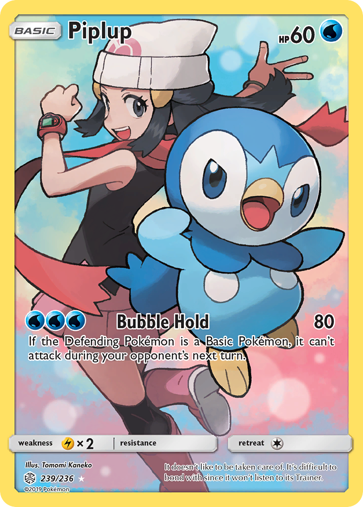 Piplup (239/236) [Sun & Moon: Cosmic Eclipse] | Good Games Modbury