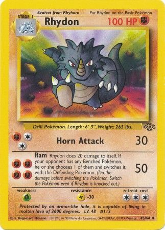 Rhydon (45/64) [Jungle Unlimited] | Good Games Modbury