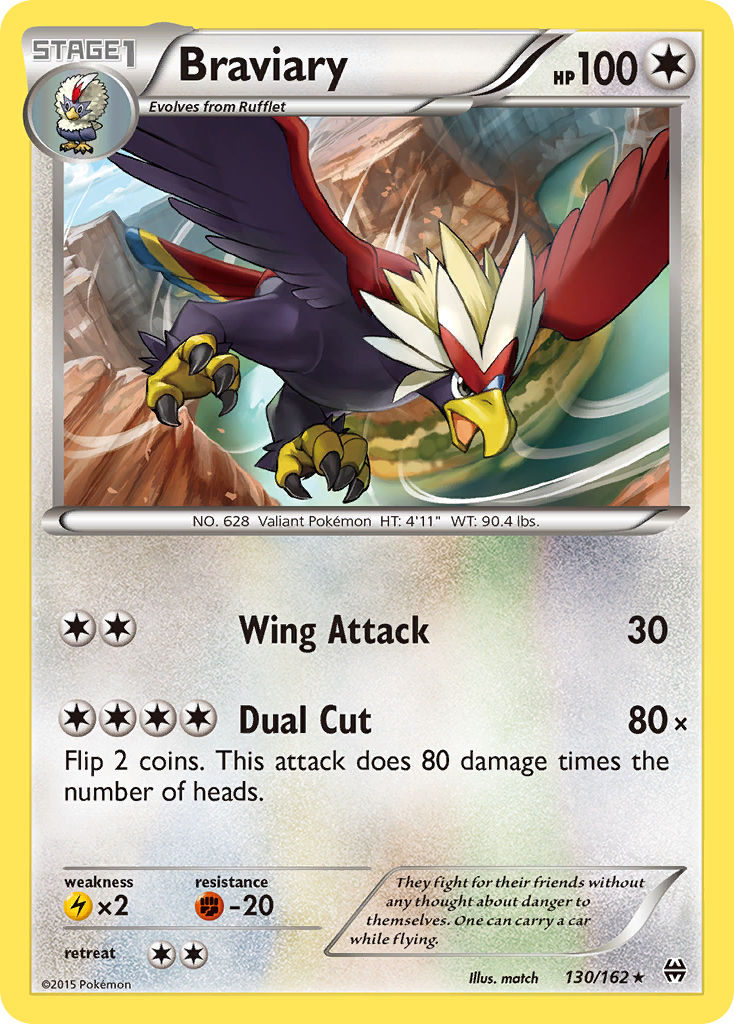 Braviary (130/162) [XY: BREAKthrough] | Good Games Modbury