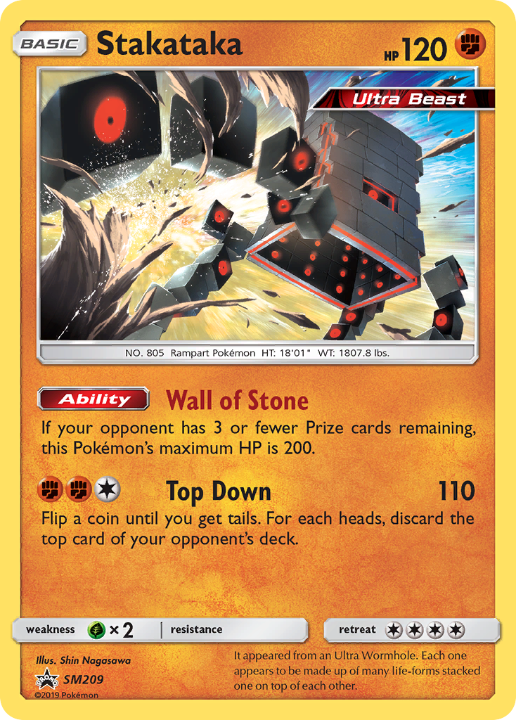 Stakataka (SM209) [Sun & Moon: Black Star Promos] | Good Games Modbury