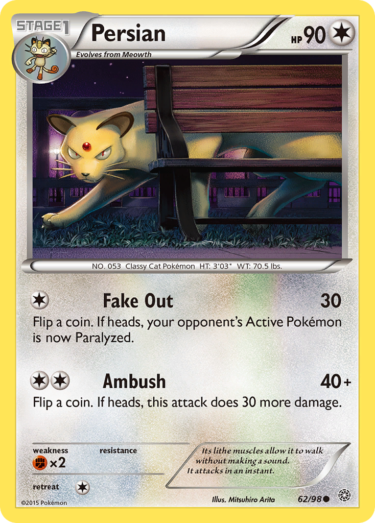 Persian (62/98) [XY: Ancient Origins] | Good Games Modbury