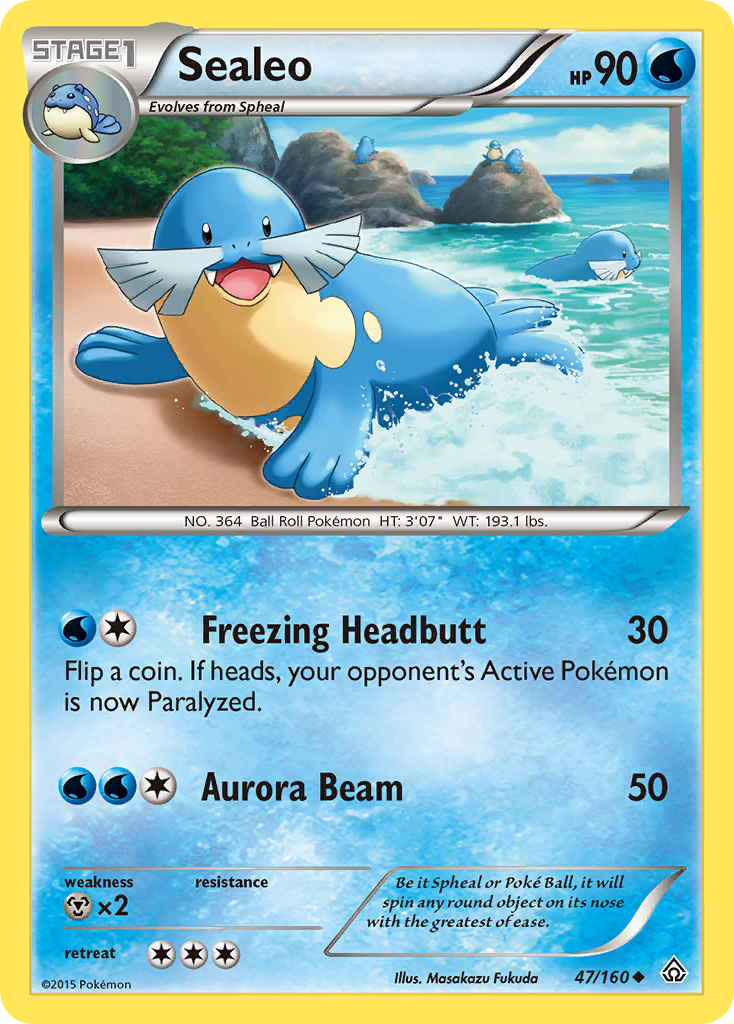 Sealeo (47/160) [XY: Primal Clash] | Good Games Modbury