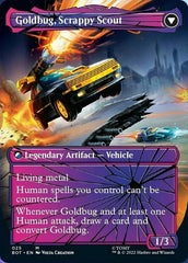 Goldbug, Humanity's Ally // Goldbug, Scrappy Scout (Shattered Glass) [Universes Beyond: Transformers] | Good Games Modbury