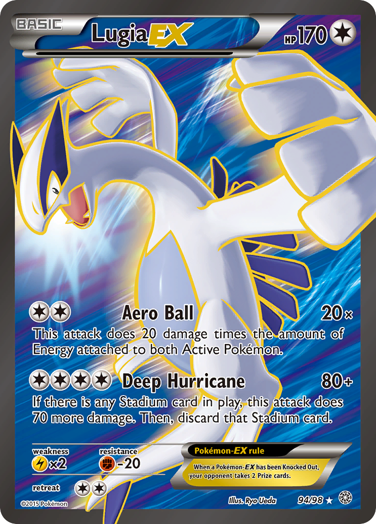 Lugia EX (94/98) [XY: Ancient Origins] | Good Games Modbury